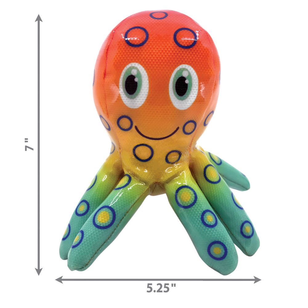 Kong Dog Toy Shieldz Tropics Octopus  Dog Toys  | PetMax Canada
