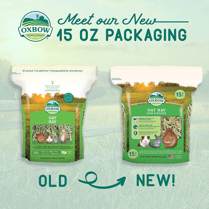 Oxbow Oat Hay - 425g - Small Animal Litter - Oxbow - PetMax Canada
