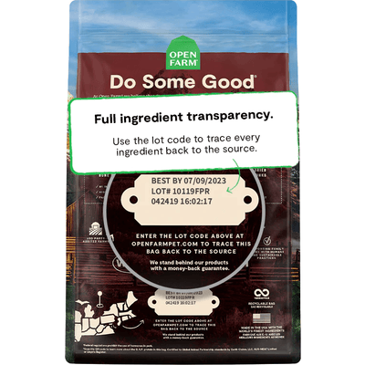 Open Farm Front Range Ancient Grains RawMix for Dogs - 1.59 Kg - Dog Food - Open Farm - PetMax Canada