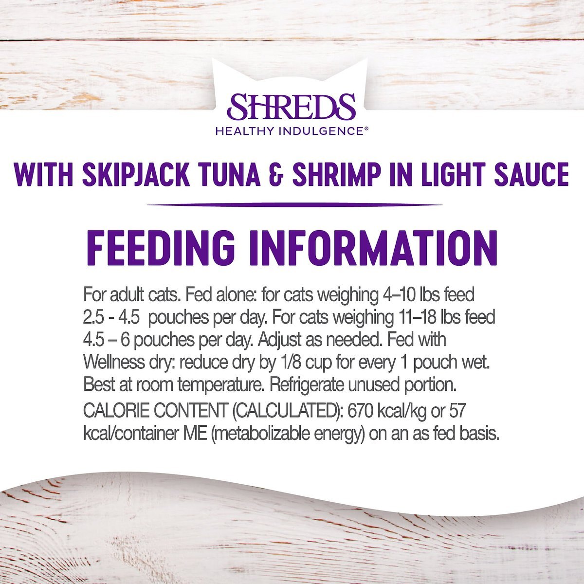 Wellness Healthy Indulgence Shreds Tuna & Shrimp in Light Sauce Wet Cat Food  Canned Cat Food  | PetMax Canada