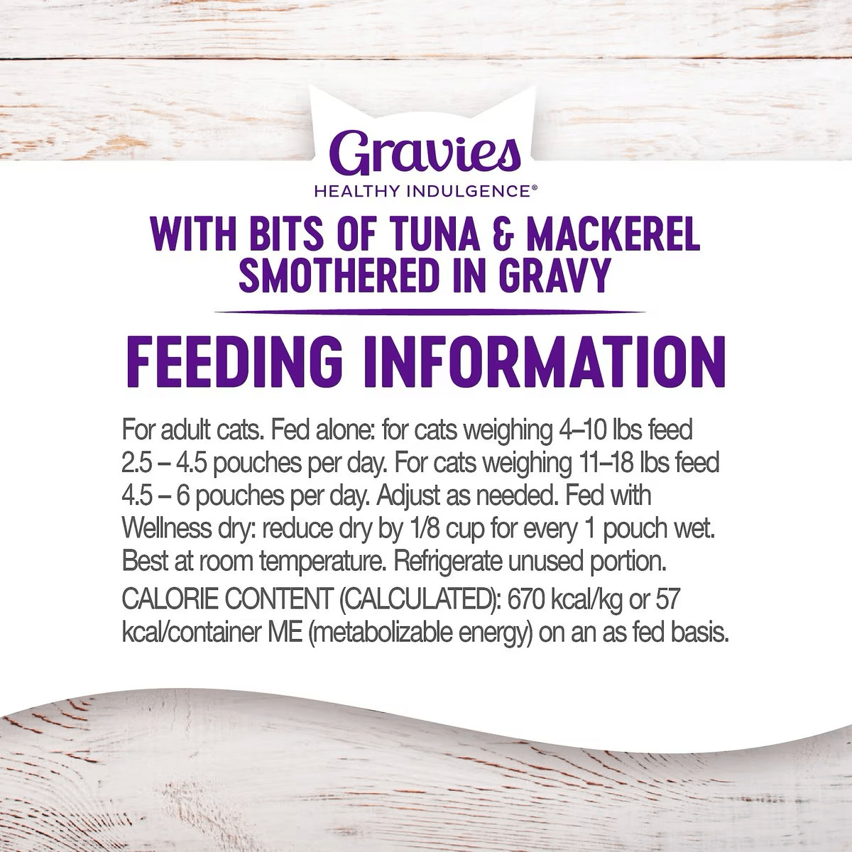 Wellness Healthy Indulgence Gravies Tuna & Mackerel Wet Cat Food - 85g - Canned Cat Food - Wellness - PetMax Canada