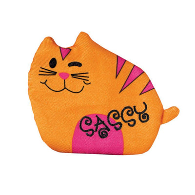 Kong Cat Toy Refillable Catnip Toy Purrsonality Sassy  Cat Toys  | PetMax Canada