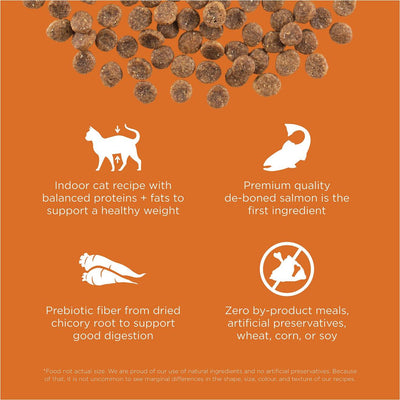 GO! SKIN + COAT CARE Grain Free Salmon Recipe for cats - 1.36 Kg - Cat Food - Go! - PetMax Canada