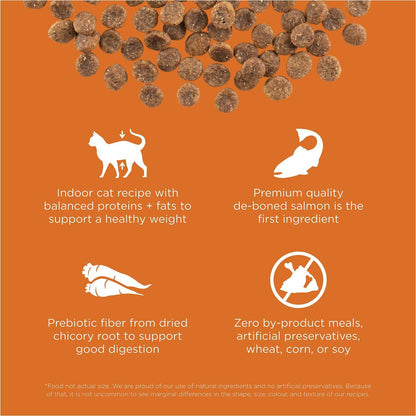 GO! SKIN + COAT CARE Grain Free Salmon Recipe for cats - 1.36 Kg - Cat Food - Go! - PetMax Canada