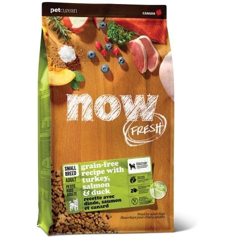 Now Fresh Grain Free Small Breed Adult Turkey, Salmon, & Duck Recipe for dogs - 1.59 Kg - Dog Food - Now Fresh - PetMax Canada