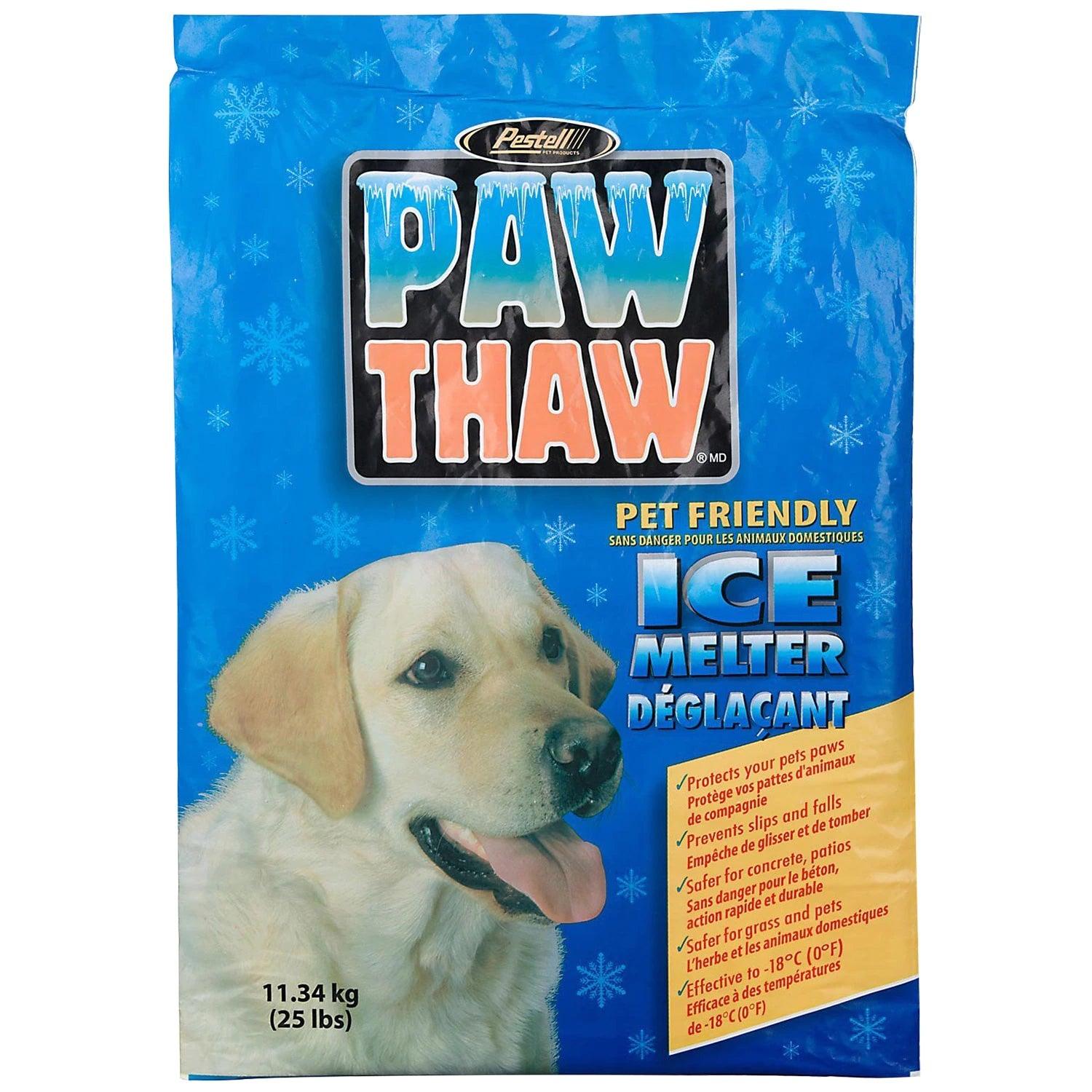 Paw Thaw Pet Safe Ice Melter Salt - 11.3 Kg - Outdoor Gear - Paw Thaw - PetMax Canada