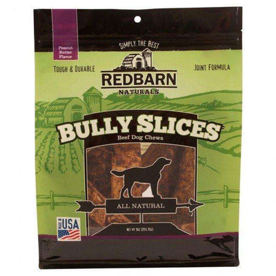 Red Barn Natural Bully Slices Peanut Butter  Bully Chews  | PetMax Canada