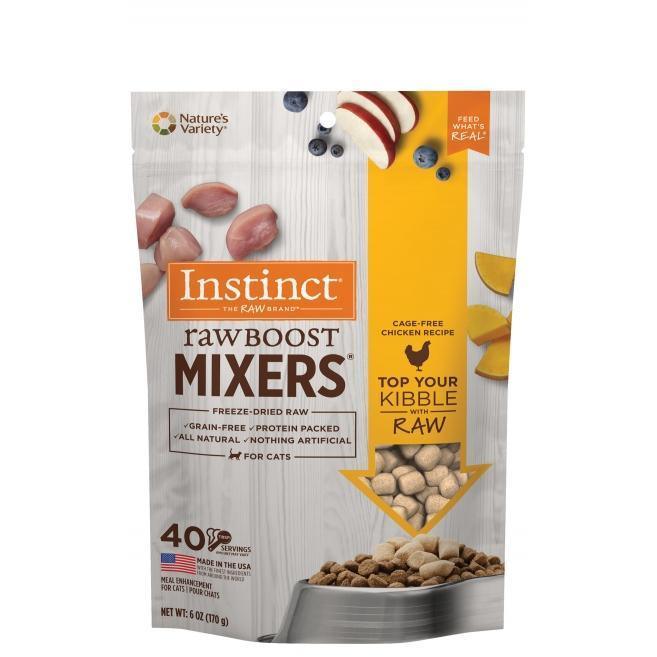 Instinct Cat Raw Boost Freeze Dried Mixers Chicken  Cat Food  | PetMax Canada