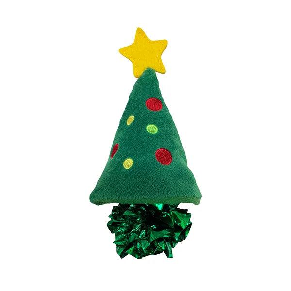 Kong Holiday Cat Toy Crackles Christmas Tree  Cat Toys  | PetMax Canada