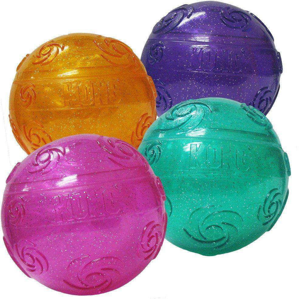 Kong Squeeze Crackle Ball  Dog Toys  | PetMax Canada