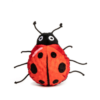 Fabdog Faball Squeaky Ladybug  Dog Toys  | PetMax Canada