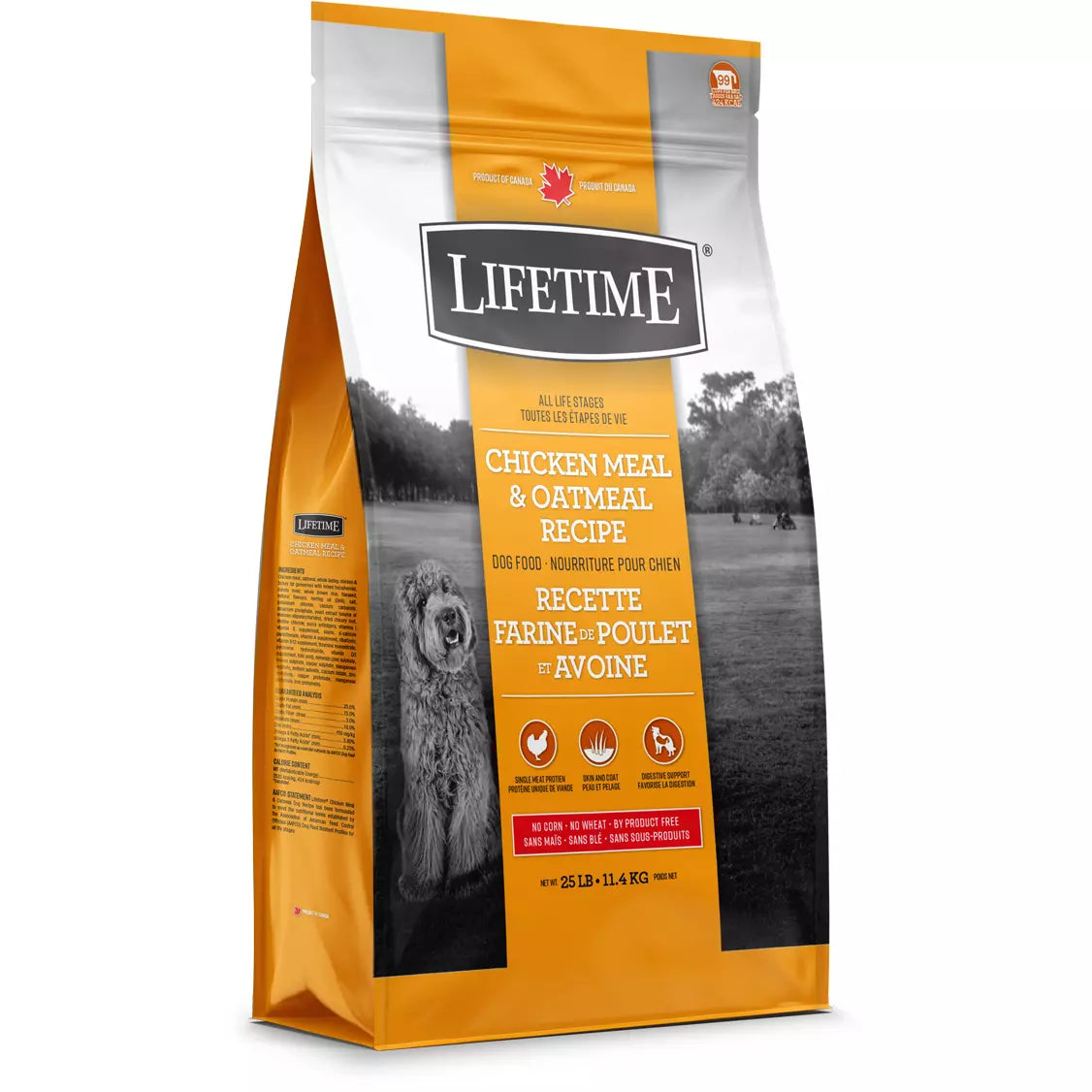 Lifetime All Life Stages Dog Food Chicken & Oatmeal  Dog Food  | PetMax Canada