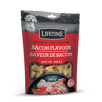 Lifetime Bacon Flavour Dog Biscuits  Dog Treats  | PetMax Canada