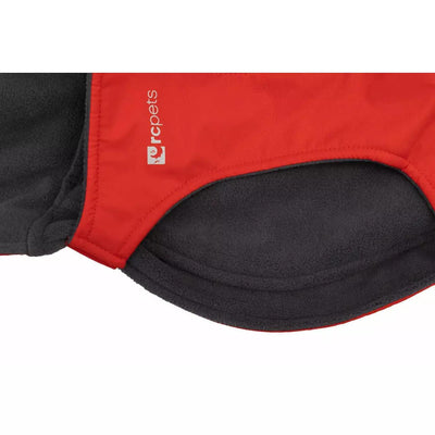 RC Dog Coat Circuit Dark Red & Goji Berry - 10" - Coats - RC Pet Products - PetMax Canada