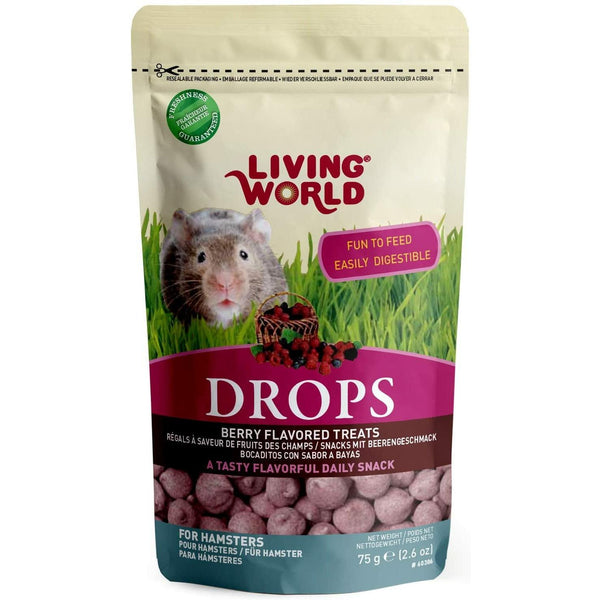 Living World Hamster Treat Field Berry Flavour PetMax
