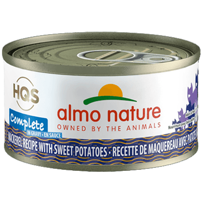 Almo Nature Complete Mackerel With Sweet Potato  Canned Cat Food  | PetMax Canada