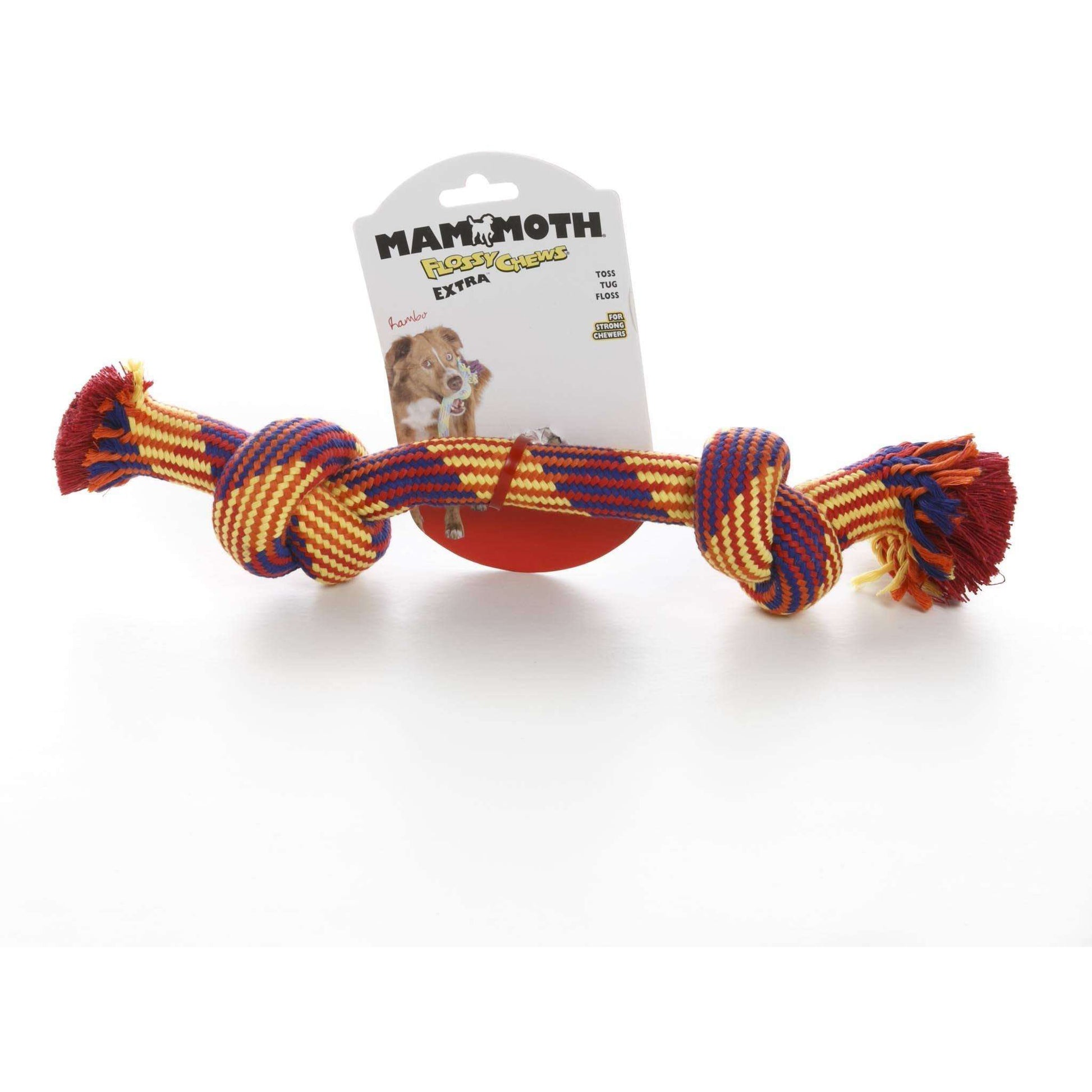 Mammoth Rope Bone  Dog Toys  | PetMax Canada