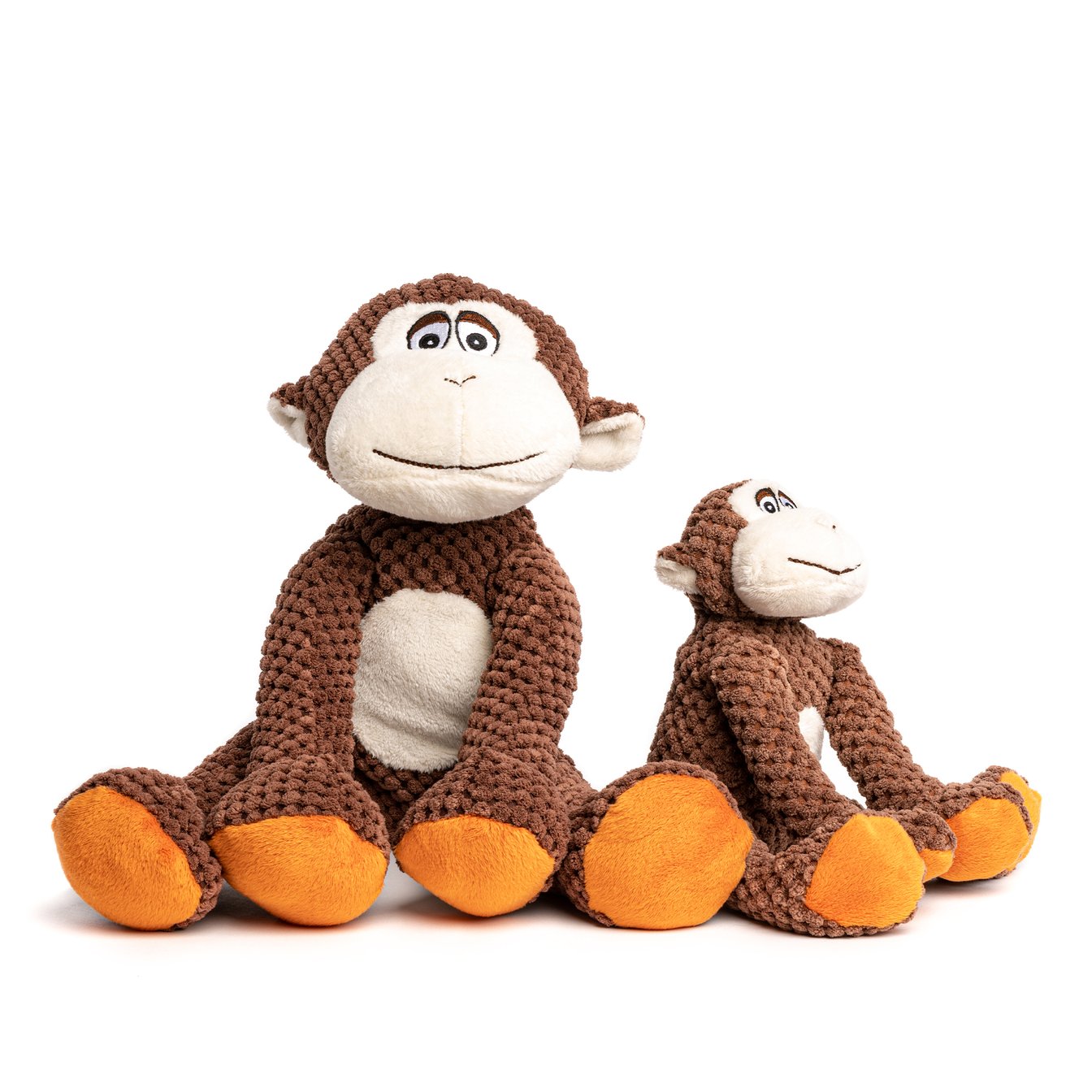 Fabdog Floppy Monkey  Dog Toys  | PetMax Canada