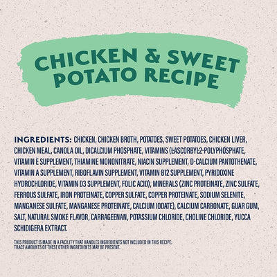 Natural Balance Canned Dog Food Chicken & Sweet Potato - 396g - Canned Dog Food - Natural Balance - PetMax Canada