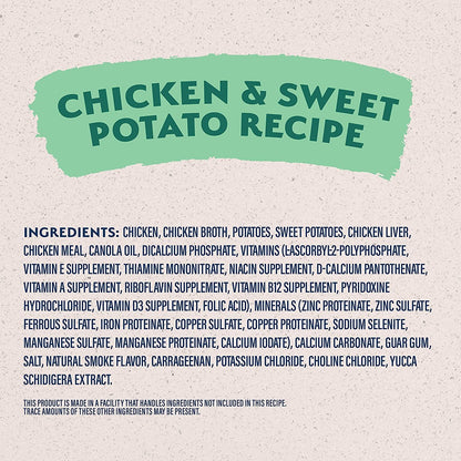 Natural Balance Canned Dog Food Chicken & Sweet Potato - 396g - Canned Dog Food - Natural Balance - PetMax Canada
