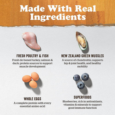 Now Fresh Grain Free Large Breed Senior Turkey, Salmon, & Duck Recipe for dogs - 11.34 Kg - Dog Food - Now Fresh - PetMax Canada