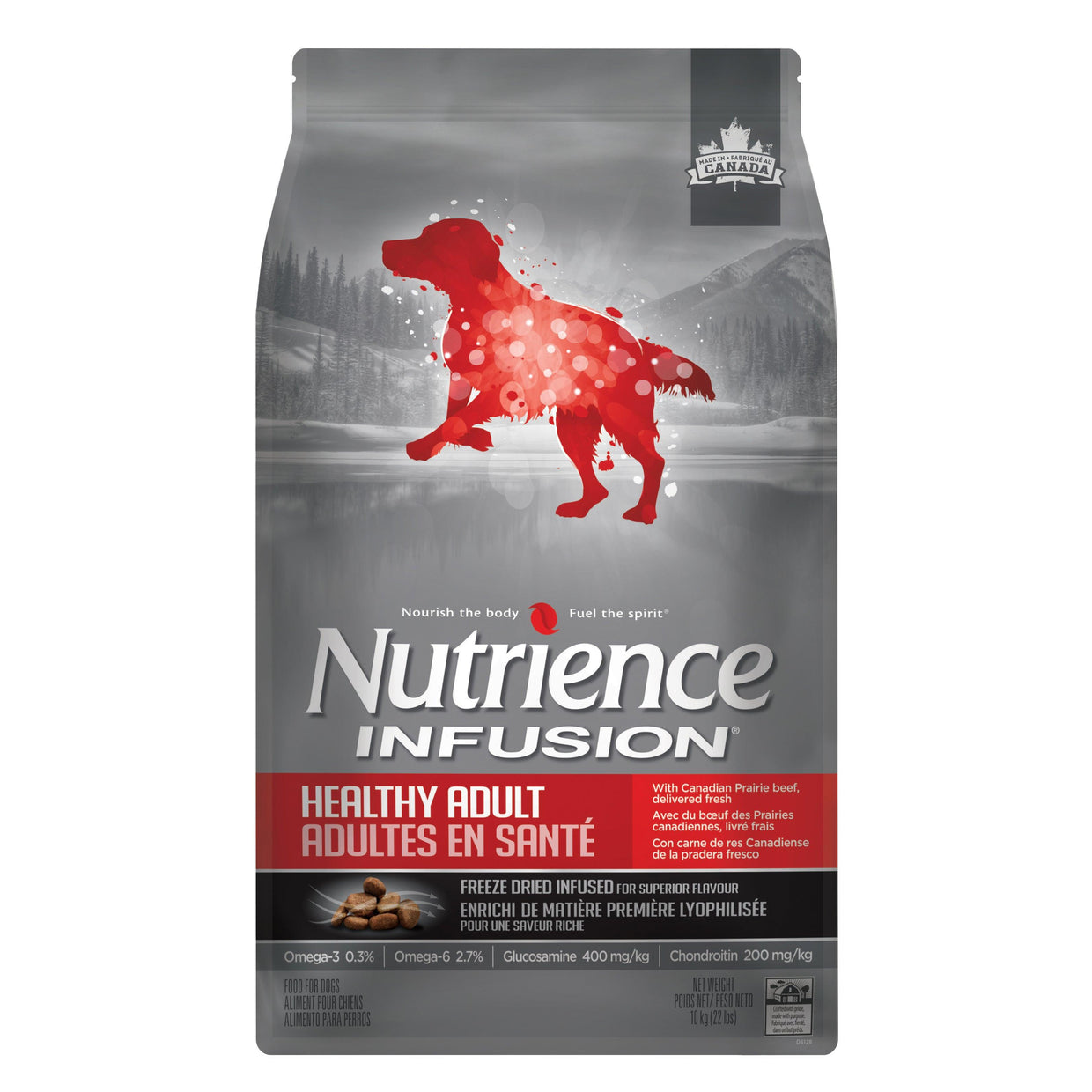 Probiotics For Dogs Nutrience Infusion Healthy Adult Dog Food,