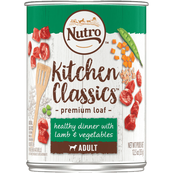 Nutro Canned Dog Food Kitchen Classics Lamb & Vegetables  Canned Dog Food  | PetMax Canada