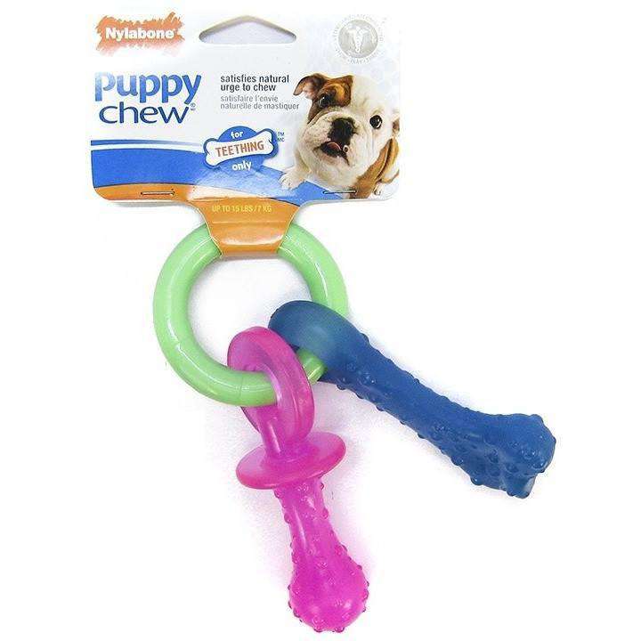 Nylabone Puppy Teething Pacifier  Dog Toys  | PetMax Canada
