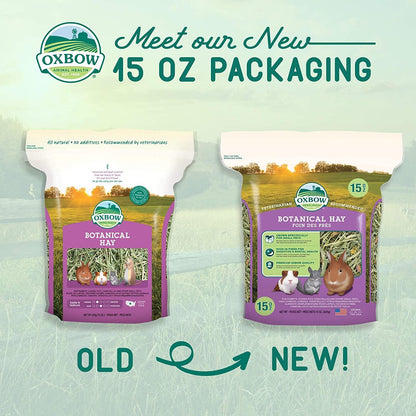 Oxbow Botanical Hay - 425g - Small Animal Food Treats - Oxbow - PetMax Canada