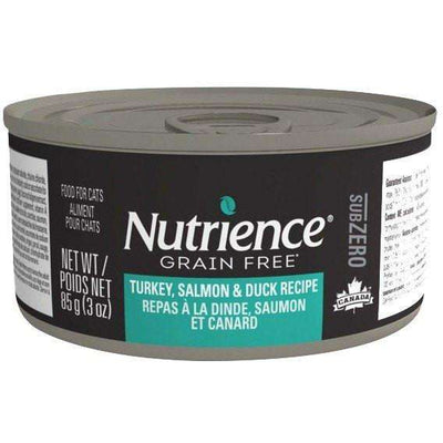 Nutrience Grain Free Canned Cat Food SubZero Turkey, Salmon & Duck  Canned Cat Food  | PetMax Canada