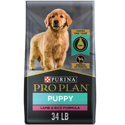 Purina Pro Plan High Protein DHA Lamb & Rice Formula Puppy Food 15.4 Kg Dog Food 15.4 Kg | PetMax Canada