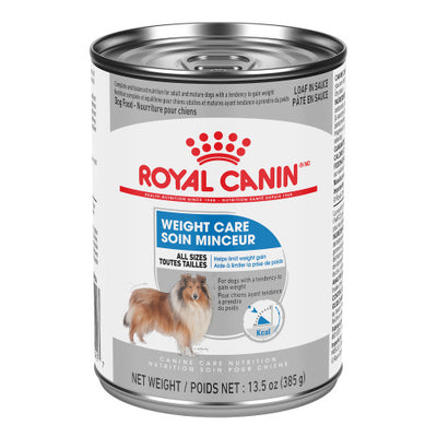 Royal Canin Canned Dog Food Weight Care Loaf In Sauce  Canned Dog Food  | PetMax Canada