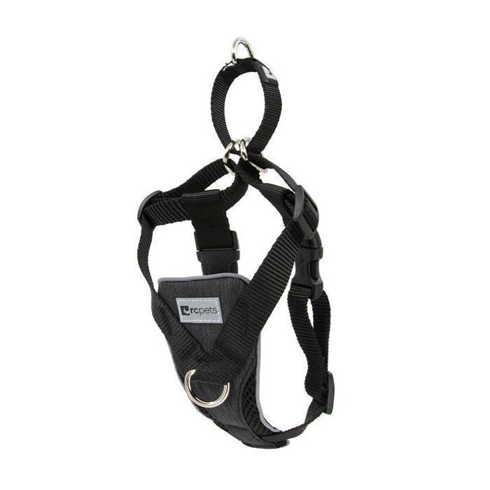 RC Pet Tempo No Pull Harness Heather Black  Harnesses  | PetMax Canada