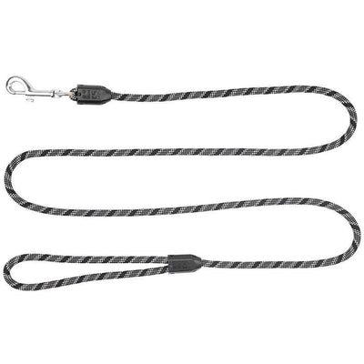 RC Dog Rope Leash Black - 5/16" x 5' - Leashes - RC Pet Products - PetMax Canada