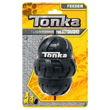 Tonka Dog Toy Tri-Stack Tread Feeder - Medium - 3.5" - Dog Toys - Rolf C. Hagen Inc. - PetMax Canada