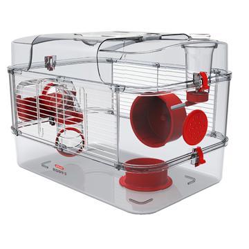 Rody3 Solo Hamster Cage 1-Story Grenadine - 1-Story - Small Animal Cages - Rody3 - PetMax Canada