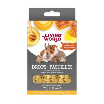 Living World Small Animal Drops Honey  Small Animal Food Treats  | PetMax Canada