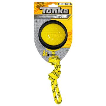 Tonka Dog Toy Diamond Clad Rope Ball  Dog Toys  | PetMax Canada