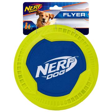 Nerf Megaton Disc Blue & Green  Dog Toys  | PetMax Canada