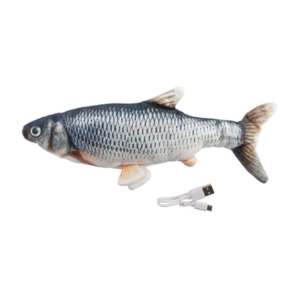 Pet Gravity Electronic Rechargeable Dancing Fish - 30cm (12 inches) - Cat Toys - Dancing Fish - PetMax Canada