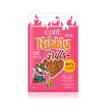 Catit Nibbly Grills Treats Chicken & Shrimp  Cat Treats  | PetMax Canada