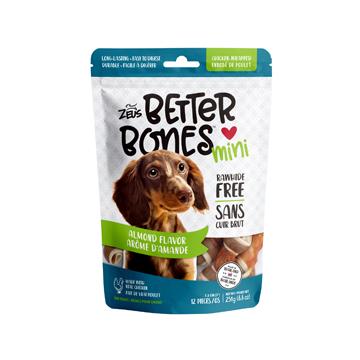 Zeus Better Bones Chicken Wrapped Almond  Dog Treats  | PetMax Canada