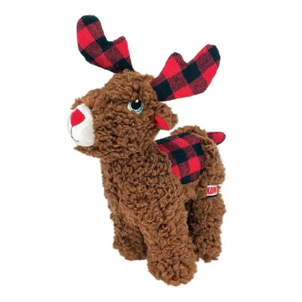Kong Holiday Dog Toy Sherps Reindeer  Dog Toys  | PetMax Canada