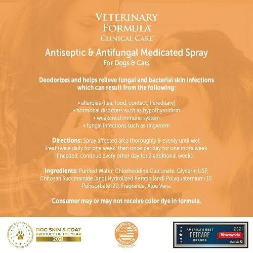 Synergy Labs Antiseptic & Antifungal Spray  Grooming  | PetMax Canada