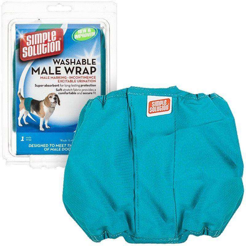 Simple Solution Washable Male Wrap  Training Products  | PetMax Canada