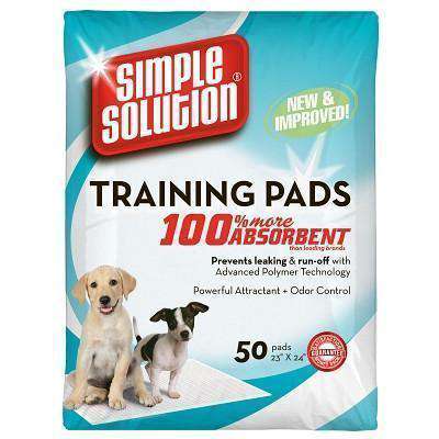 Simple Solutions Original Training Pads 50 Pack  Training Products  | PetMax Canada