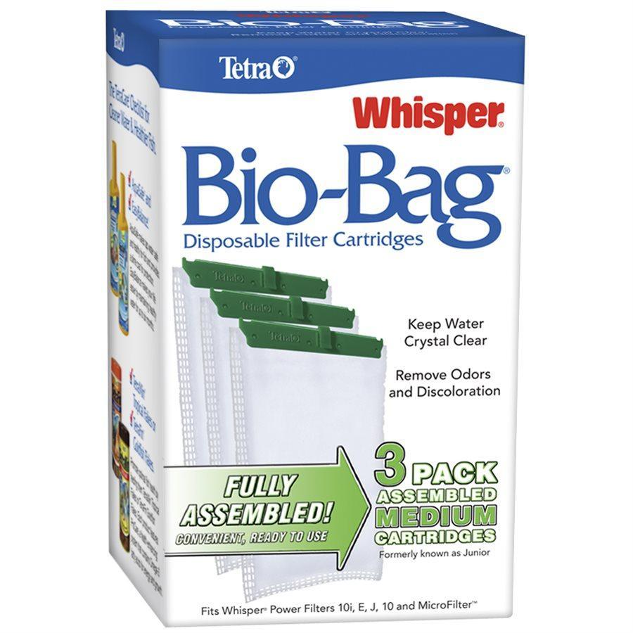 Tetra Whisper Bio-Bag Cartridge - Medium 3 Pack - Filters - Tetra - PetMax Canada