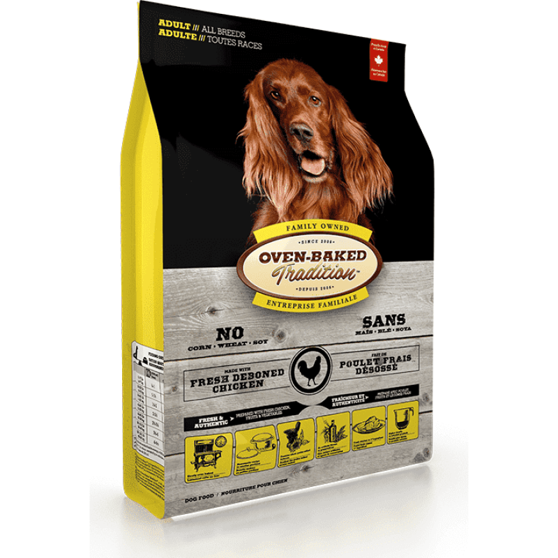 Oven-Baked Tradition Adult Chicken Recipe  Dog Food  | PetMax Canada