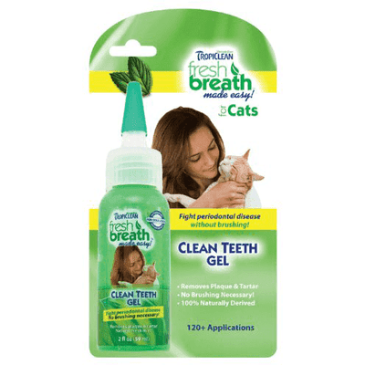 Tropiclean Cat Fresh Breath Clean Teeth Gel  Cat Health Care  | PetMax Canada