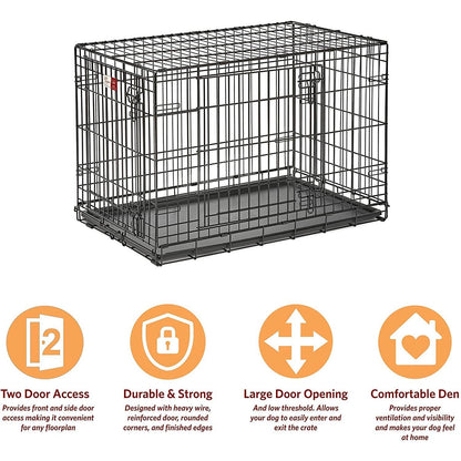 Tuff Crate Wire Kennel - 19 X 12 X 14 - Wire Crates - Tuff - PetMax Canada